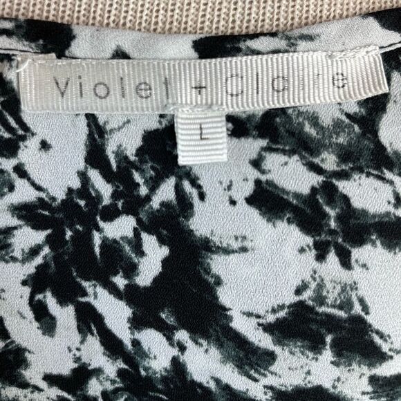 Violet + Claire Sleeveless Blouse Top Size L EUC - Picture 5 of 6